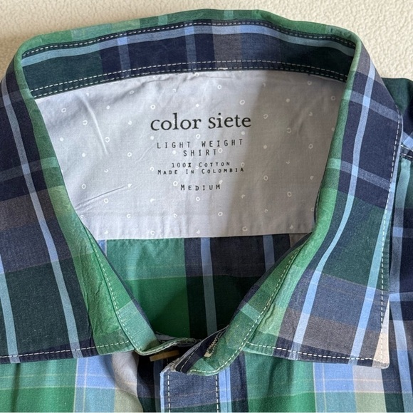 Color‎ Siete Lightweight Button-Down - Picture 2 of 4